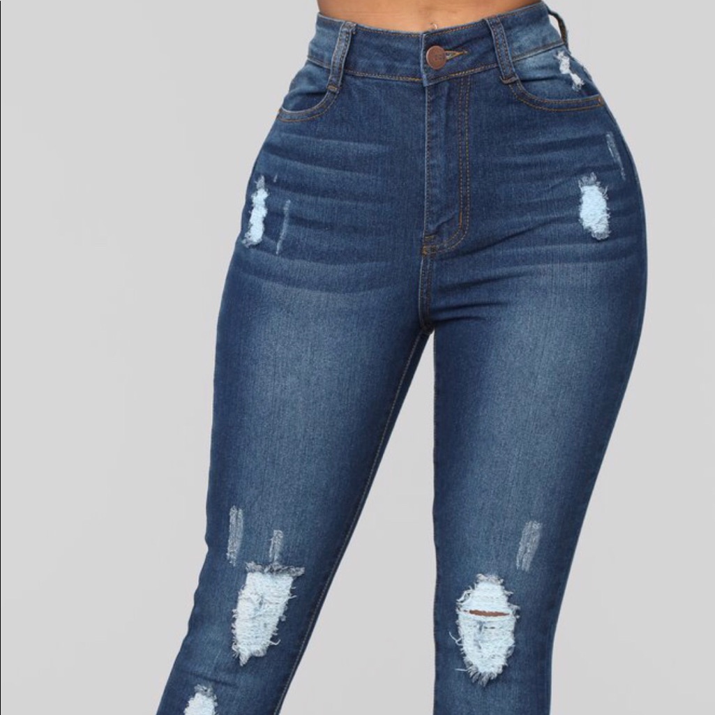 Destroyed Jeans